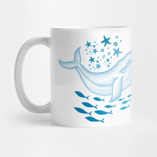 Whale | Scuba diving | Ocean lovers | Diver Mug